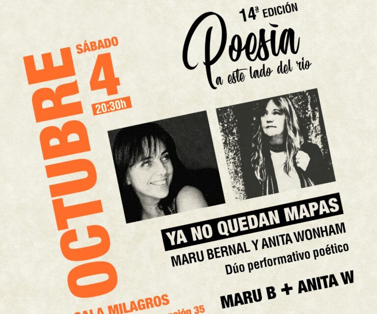 Image for: Ya no quedan mapas-Performance poética