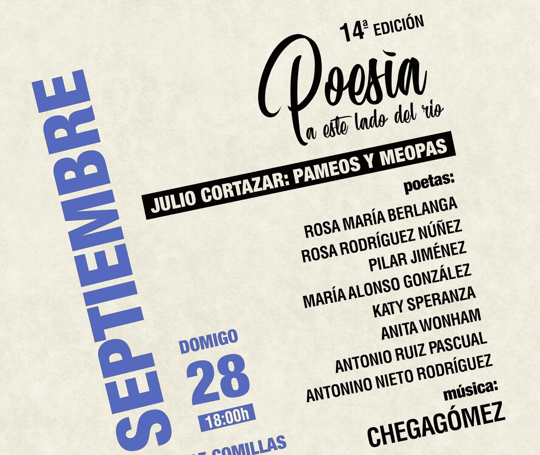 Image for: POESÍA A ESTE LADO DEL RÍO JULIO CORTAZAR: Pameos y Meopas