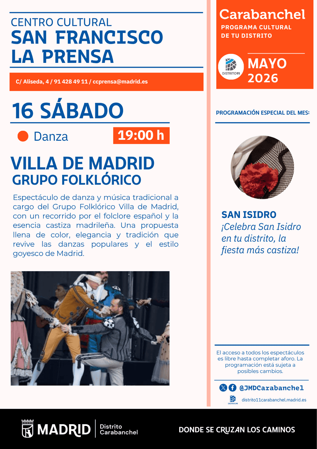 Image for: Grupo Folklórico “Villa de Madrid”
