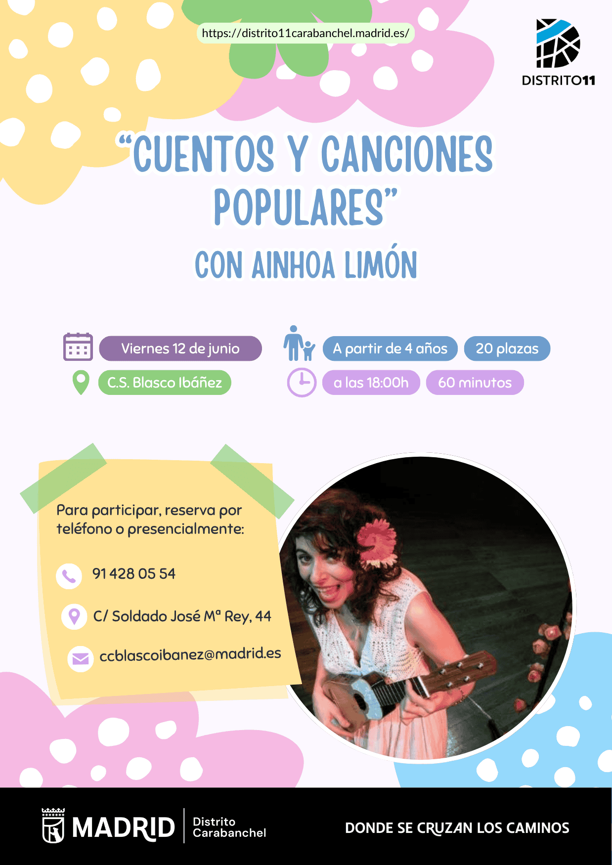Image for: Cuentos y Canciones Populares – Espectáculo infantil