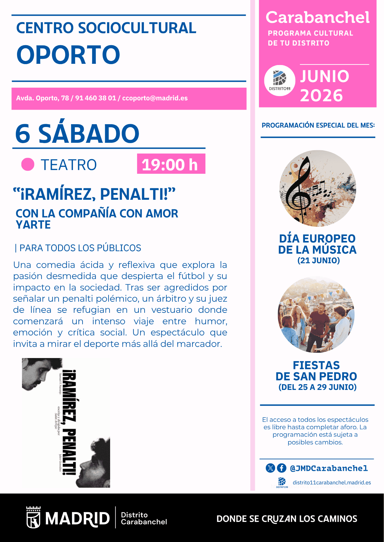 Image for: Obra de Teatro ¡RAMÍREZ, PENALTI!