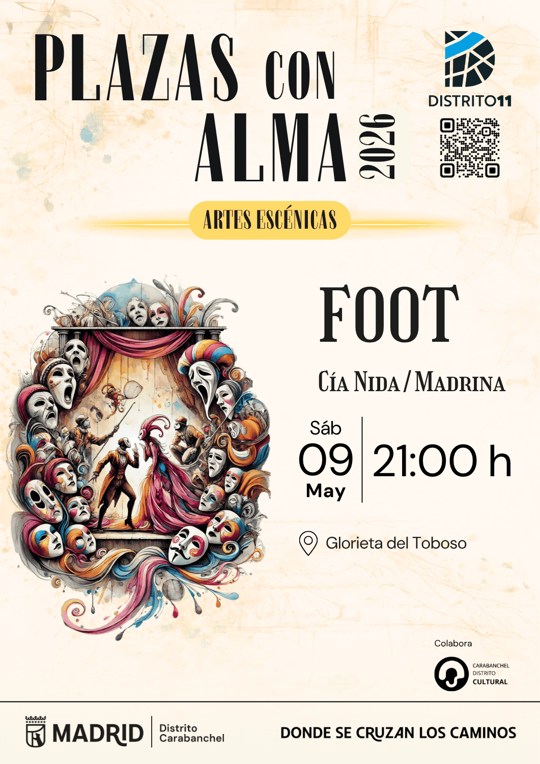 Image for: Plazas con Alma: Teatro «FOOT»