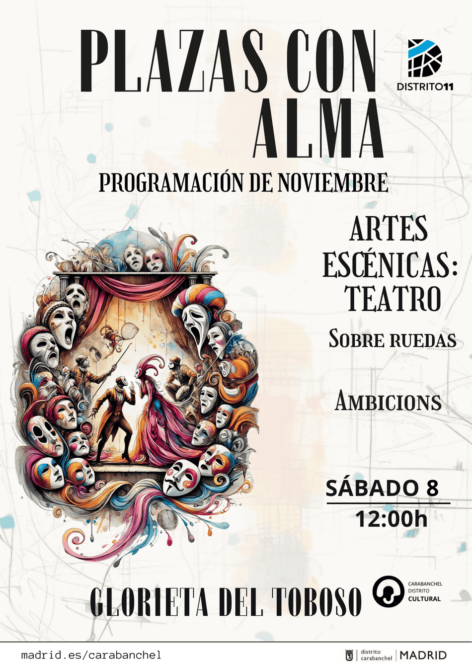 Image for: Plazas con Alma: Teatro «Sobre Ruedas» y «Ambicions»