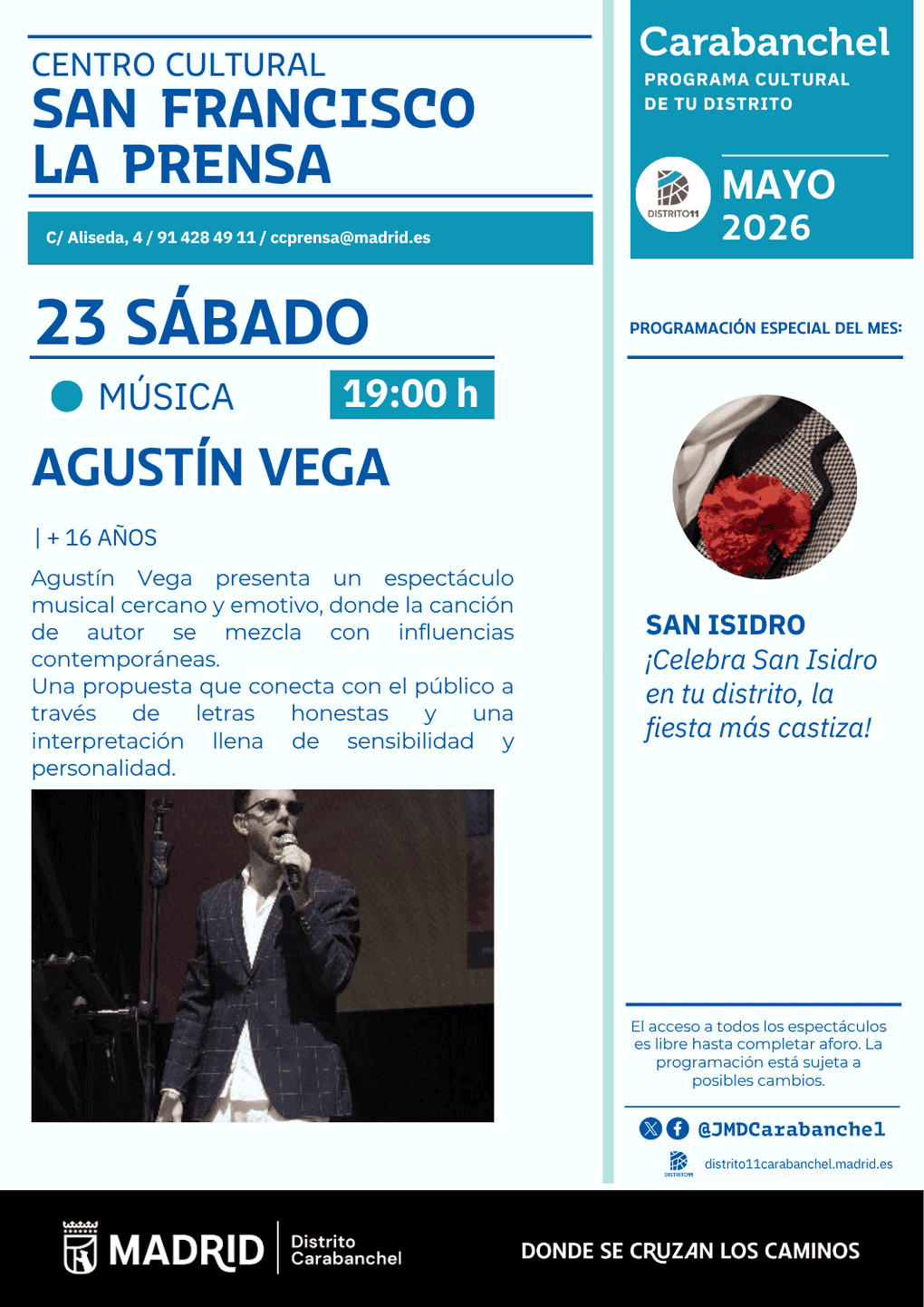 Image for: Agustín Vega en Concierto