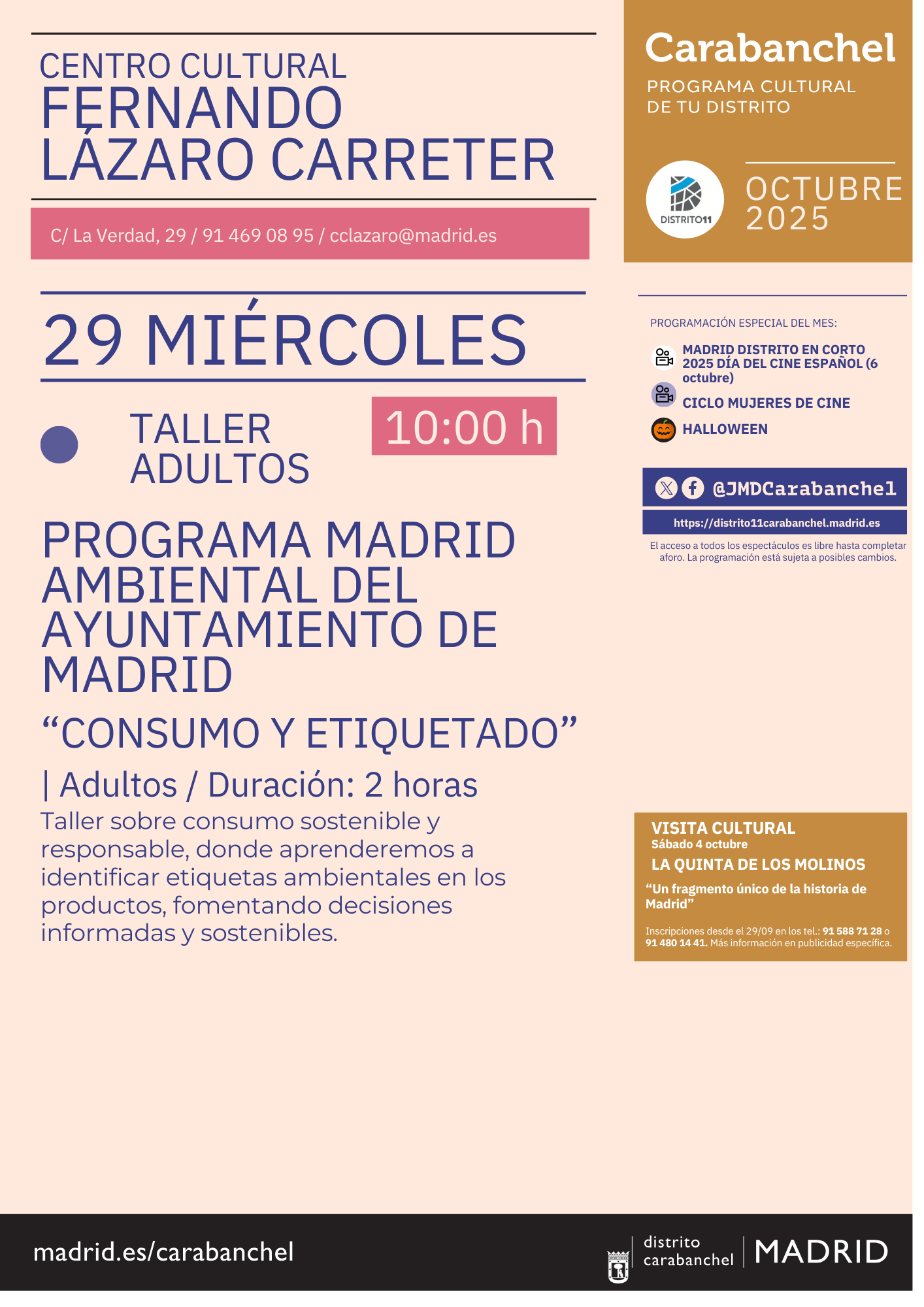Image for: Taller de adultos: Consumo y Etiquetado