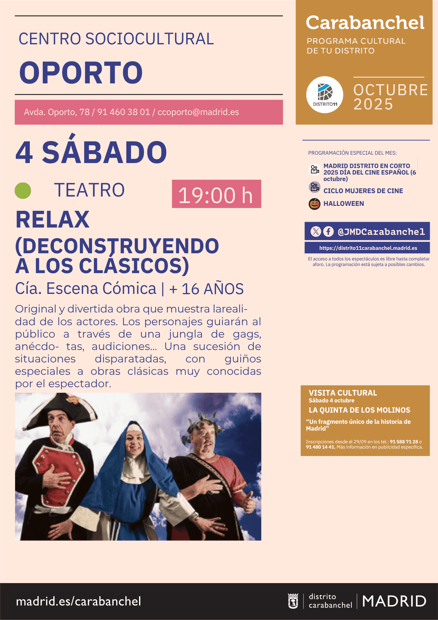 Image for: Obra de Teatro Relax (Deconstruyendo a los clásicos)