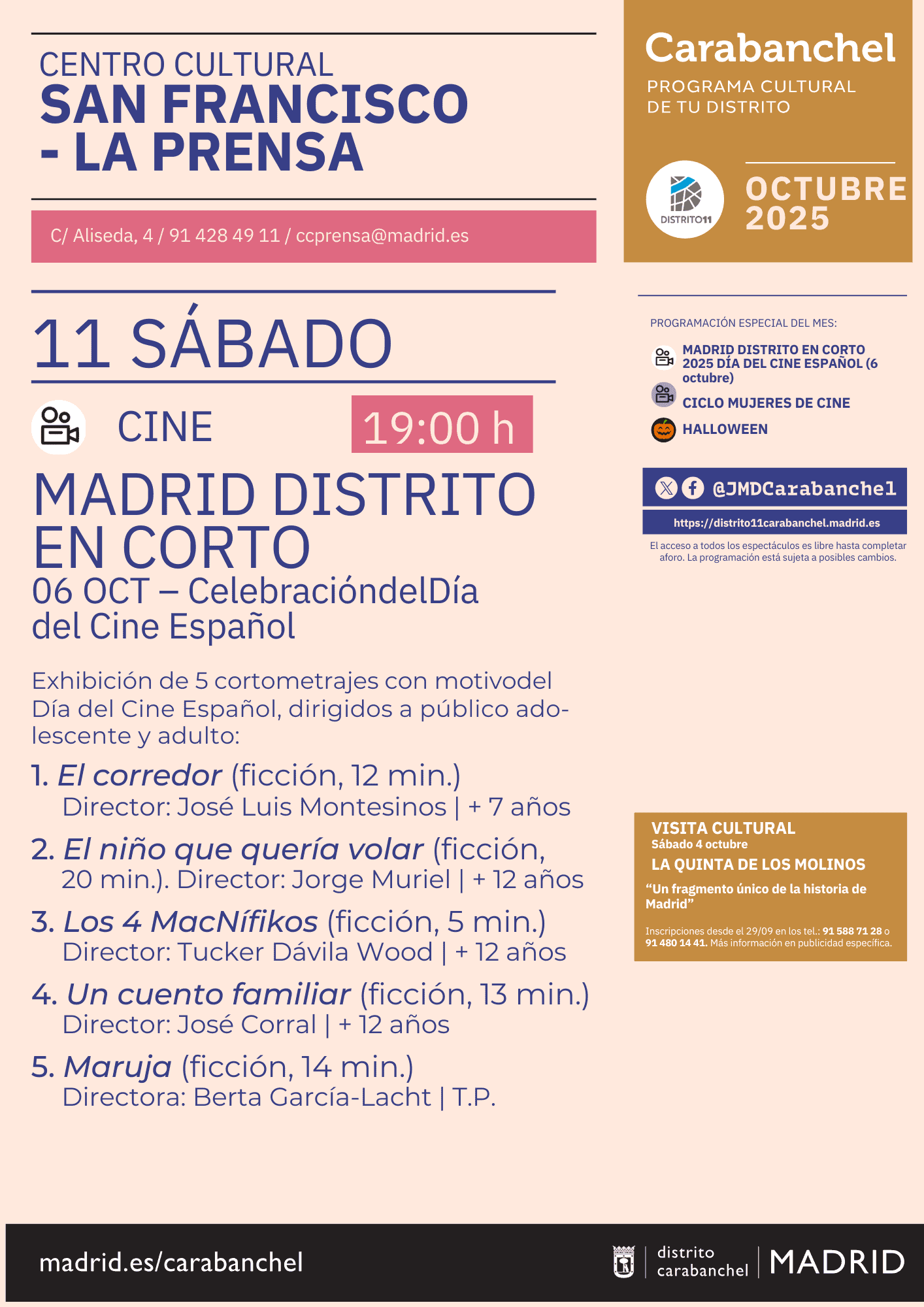 Image for: Cine: Madrid Distrito en Corto
