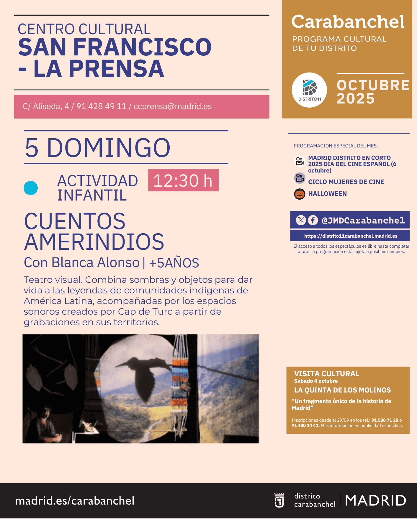 Image for: Actividad infantil: Cuentos Amerindios con Blanca Alonso