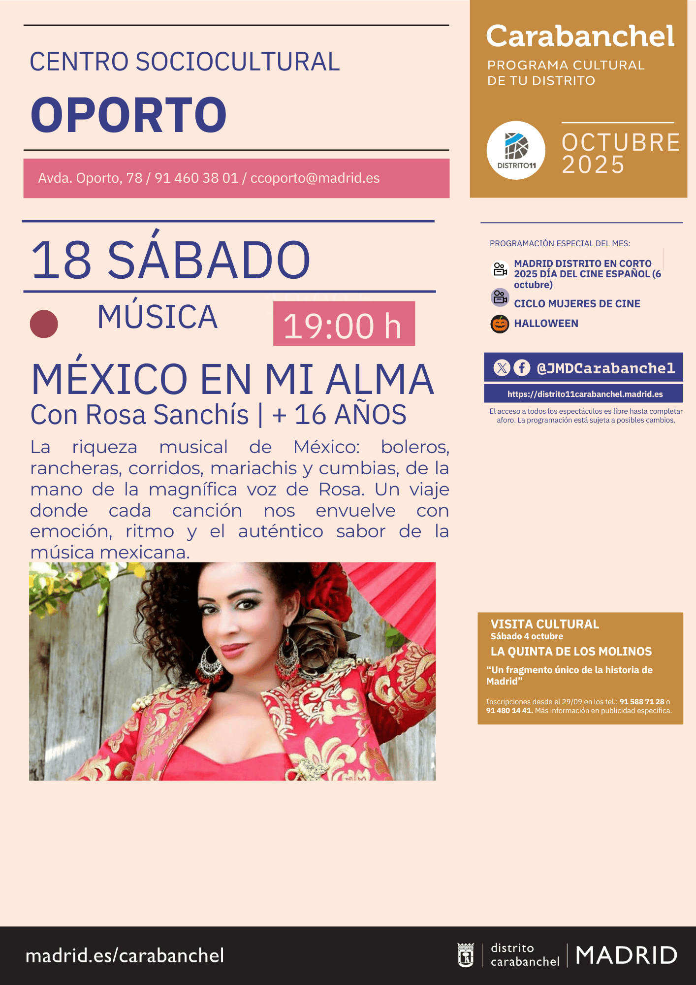 Image for: Música: México en mi Alma con Rosa Sanchís