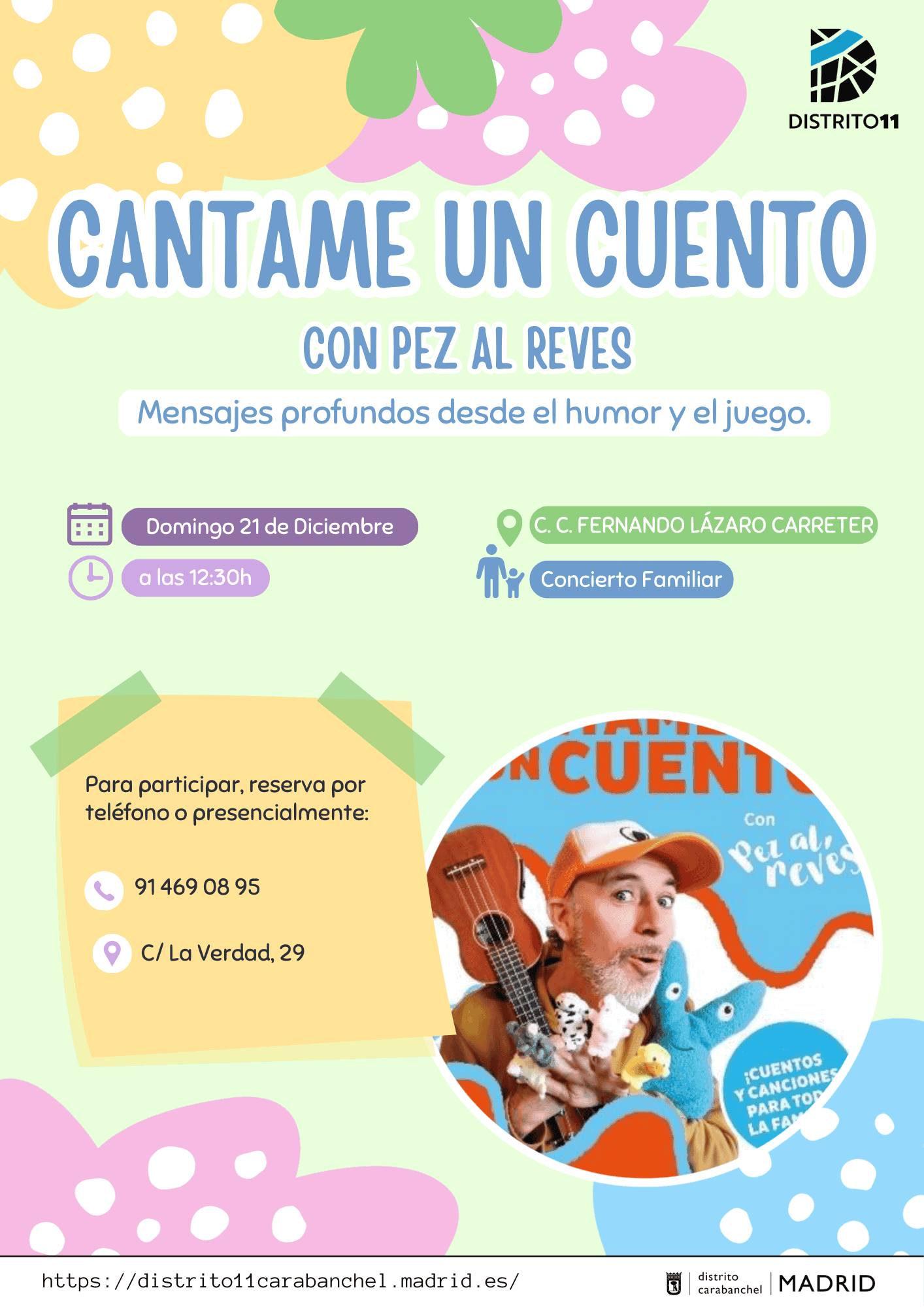 Image for: CANTAME UN CUENTO con PEZ AL REVES