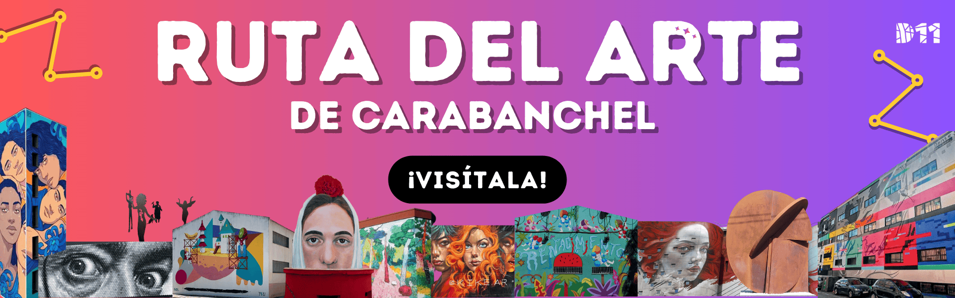 Banner ruta del arte de Carabanchel