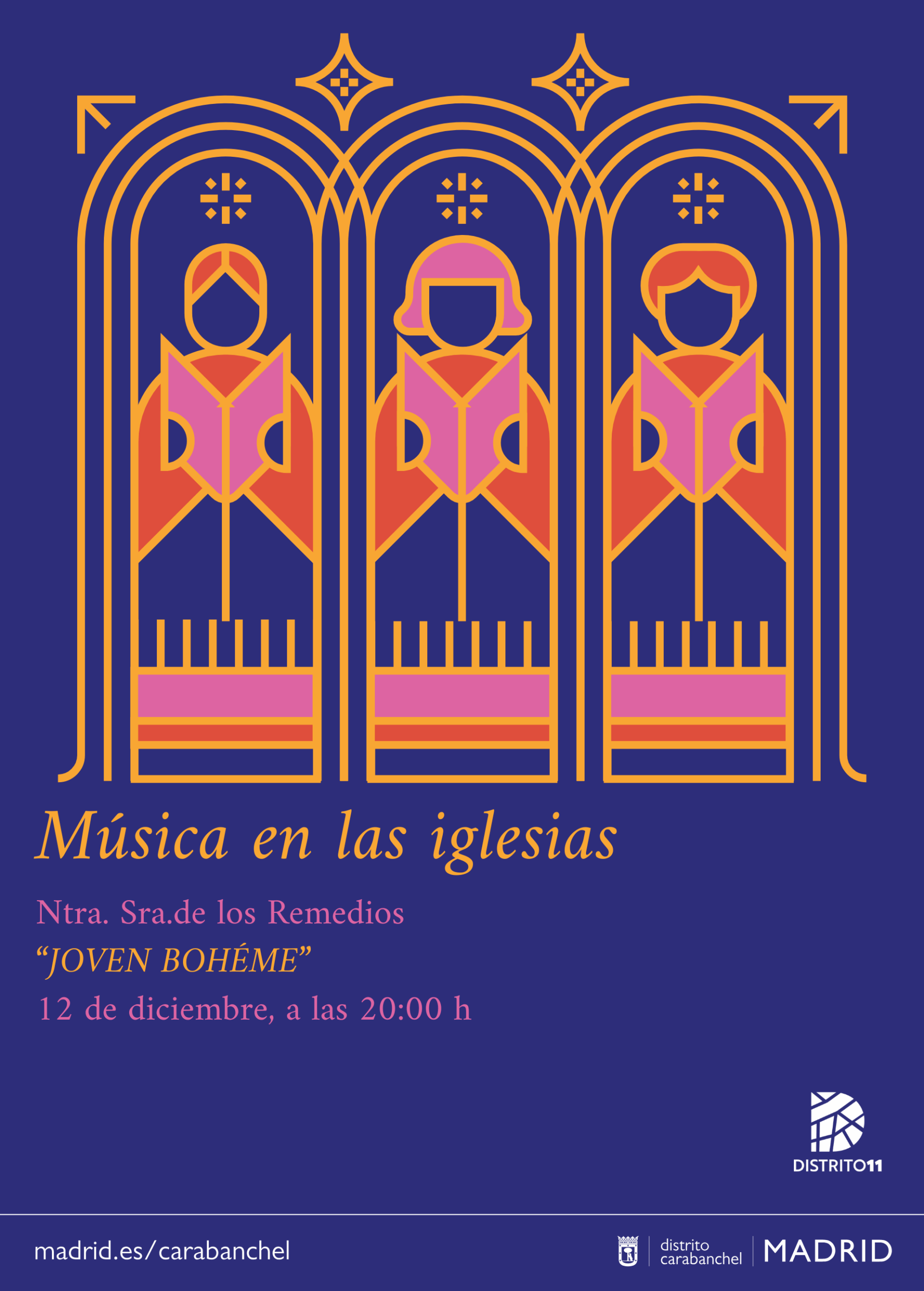 Image for: concierto del coro «JOVEN BOHÉME» Parroquia Ntra. Sra. de los Remedios