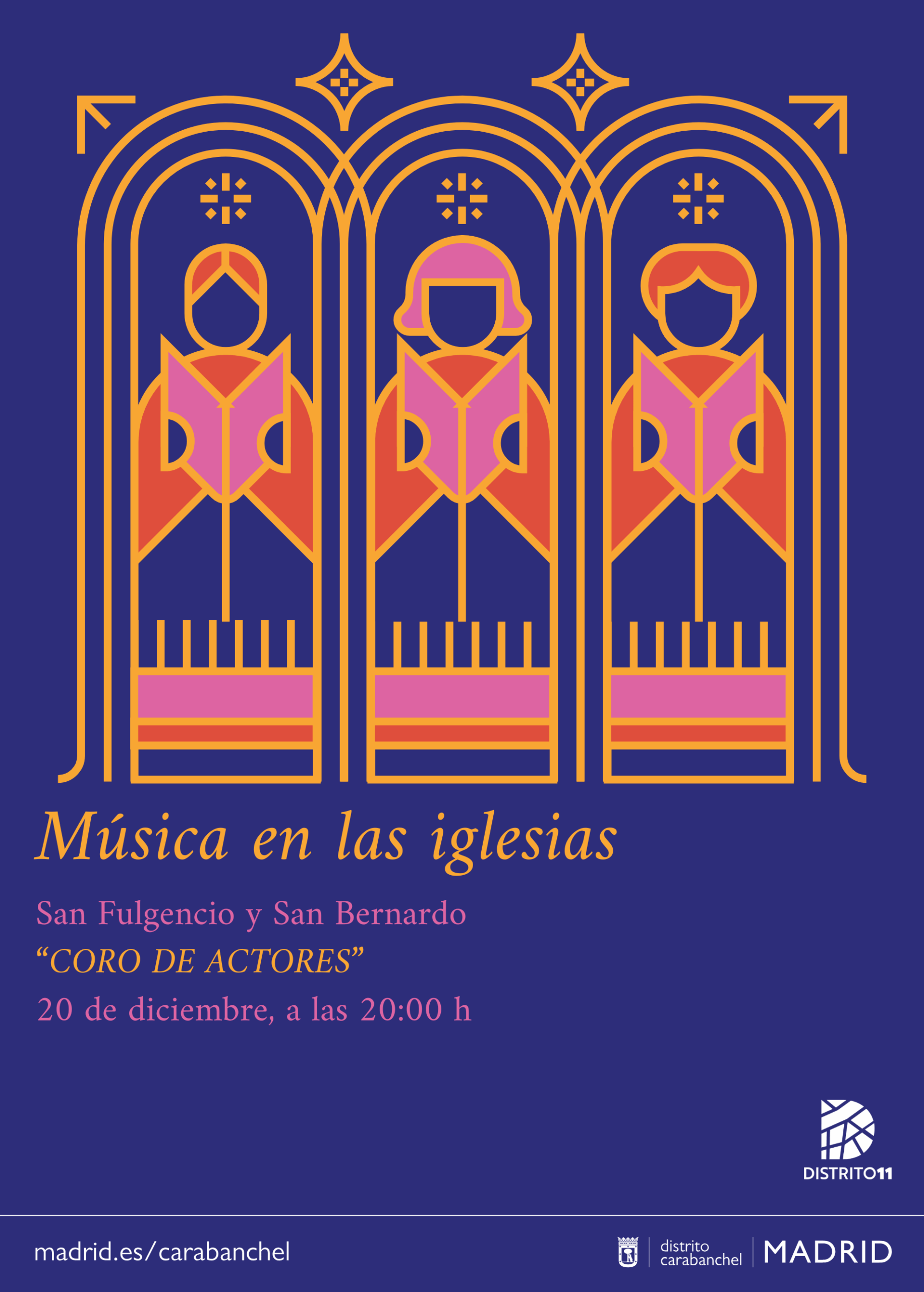 Image for: Concierto del «CORO DE ACTORES» Iglesia San Fulgencio y San Bernardo