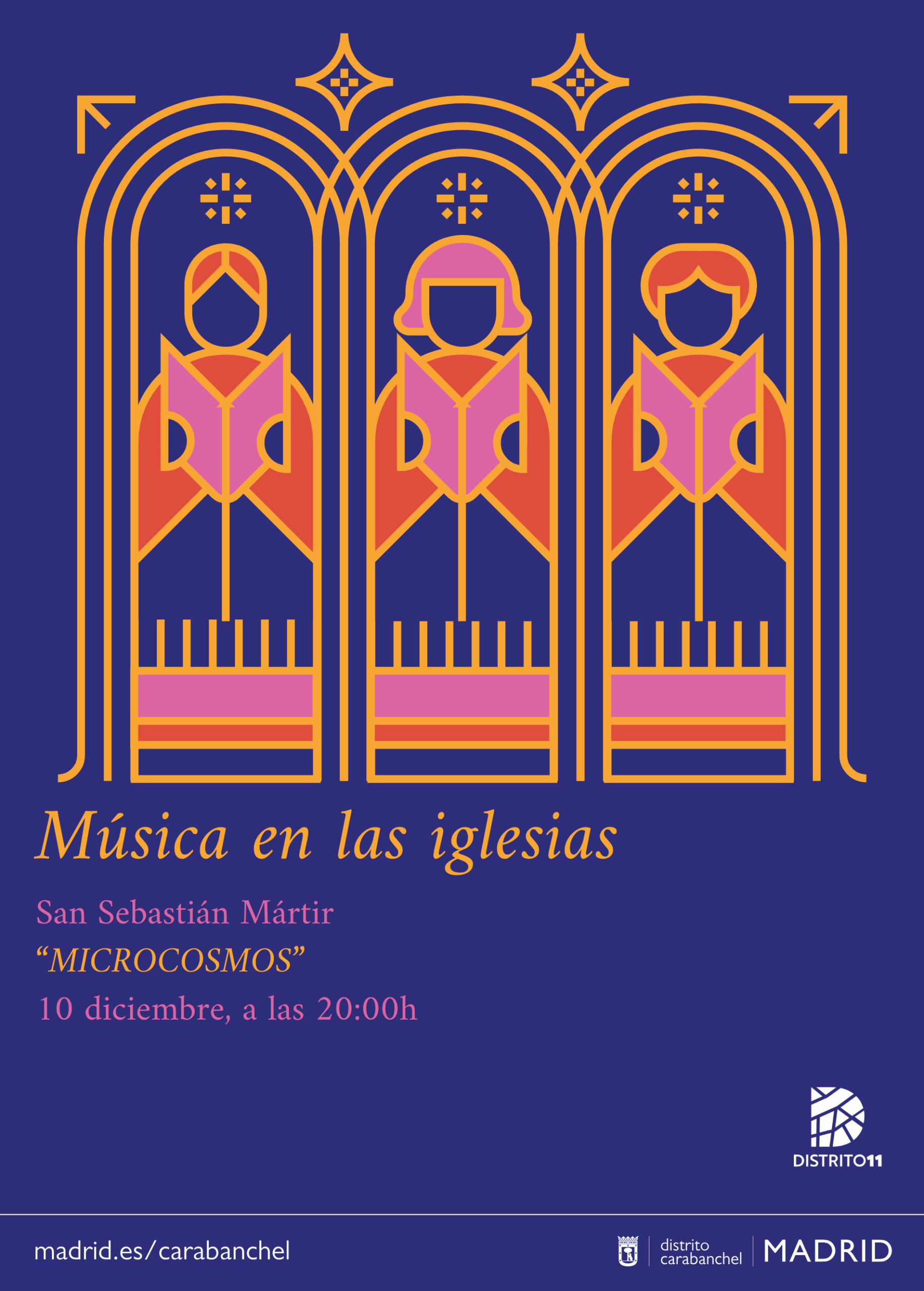 Image for: Concierto del Coro «MICROCOSMOS» Parroquia San Sebastián Mártir