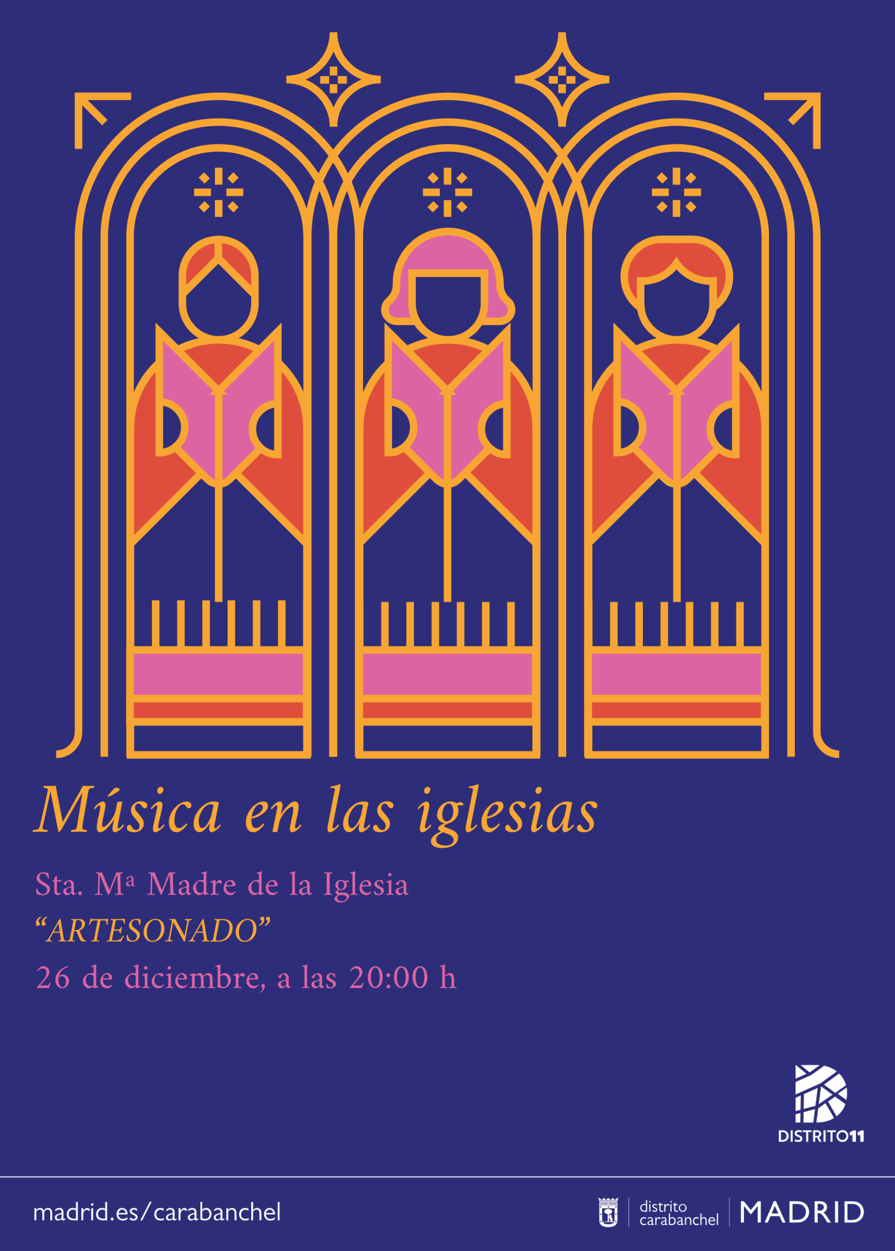 Image for: Concierto coral del grupo «Artesonado» en Sta. Mª Madre de la Iglesia