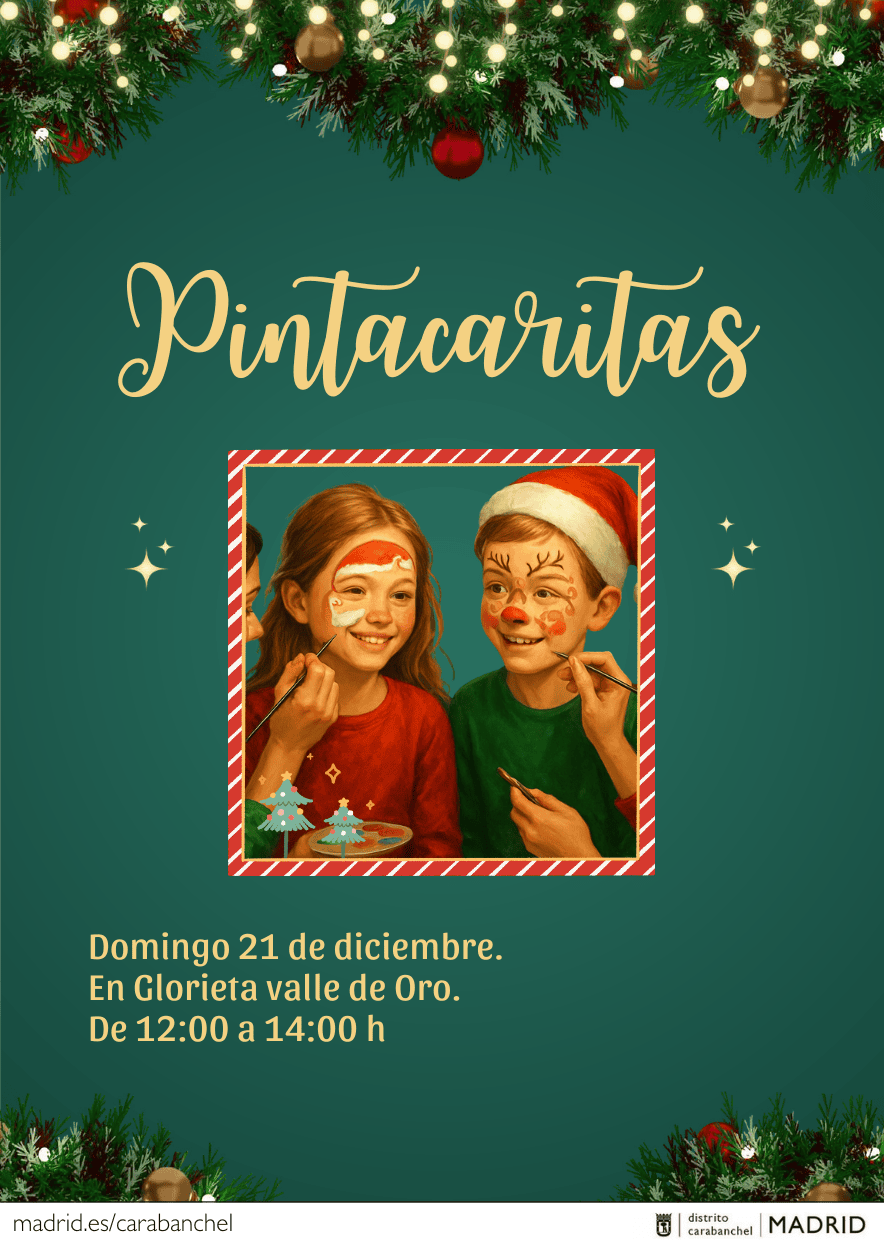 Image for: Actividad Infantil de Pintacaras Navideños