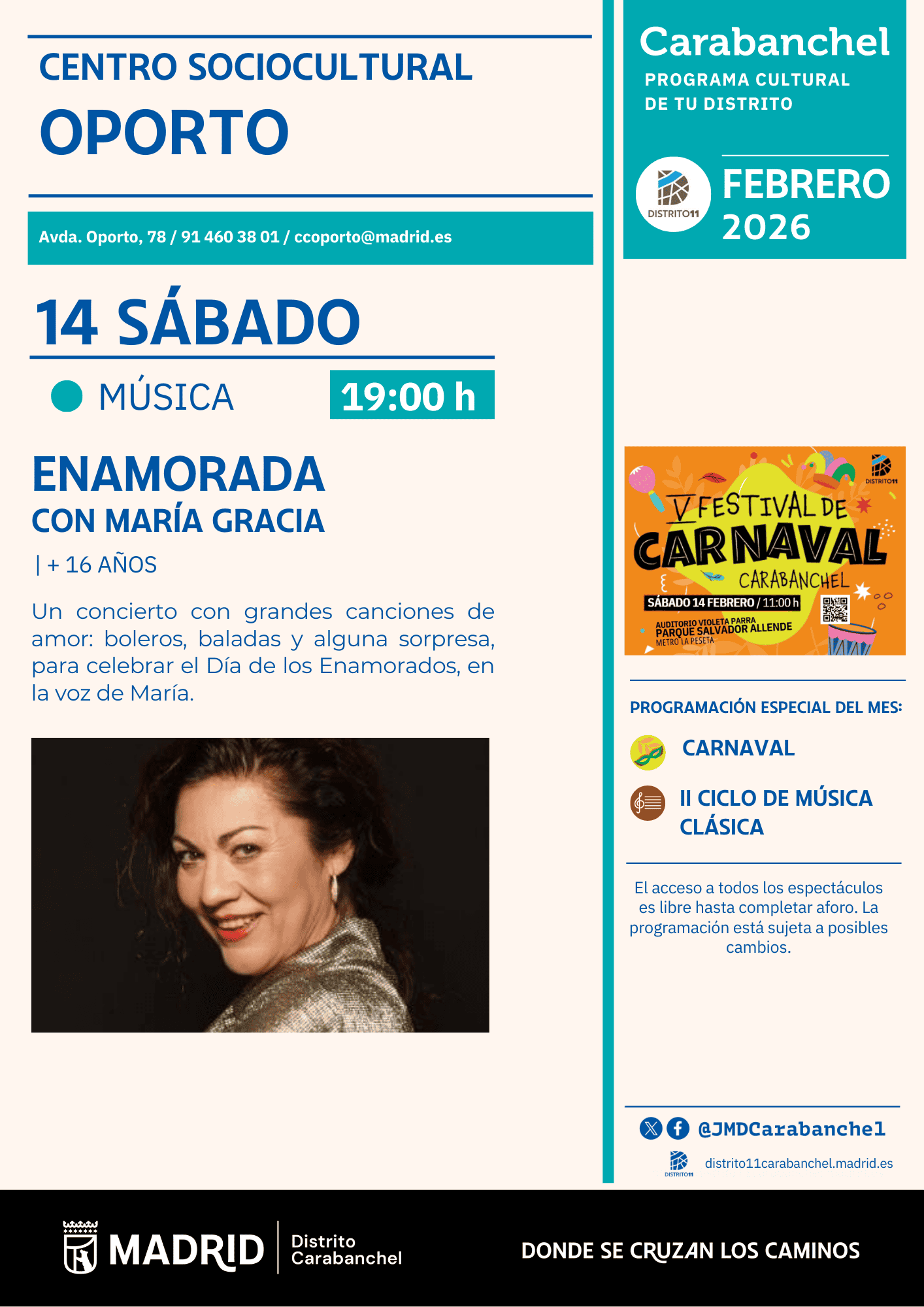 Image for: Enamorada · Concierto de canciones de amor