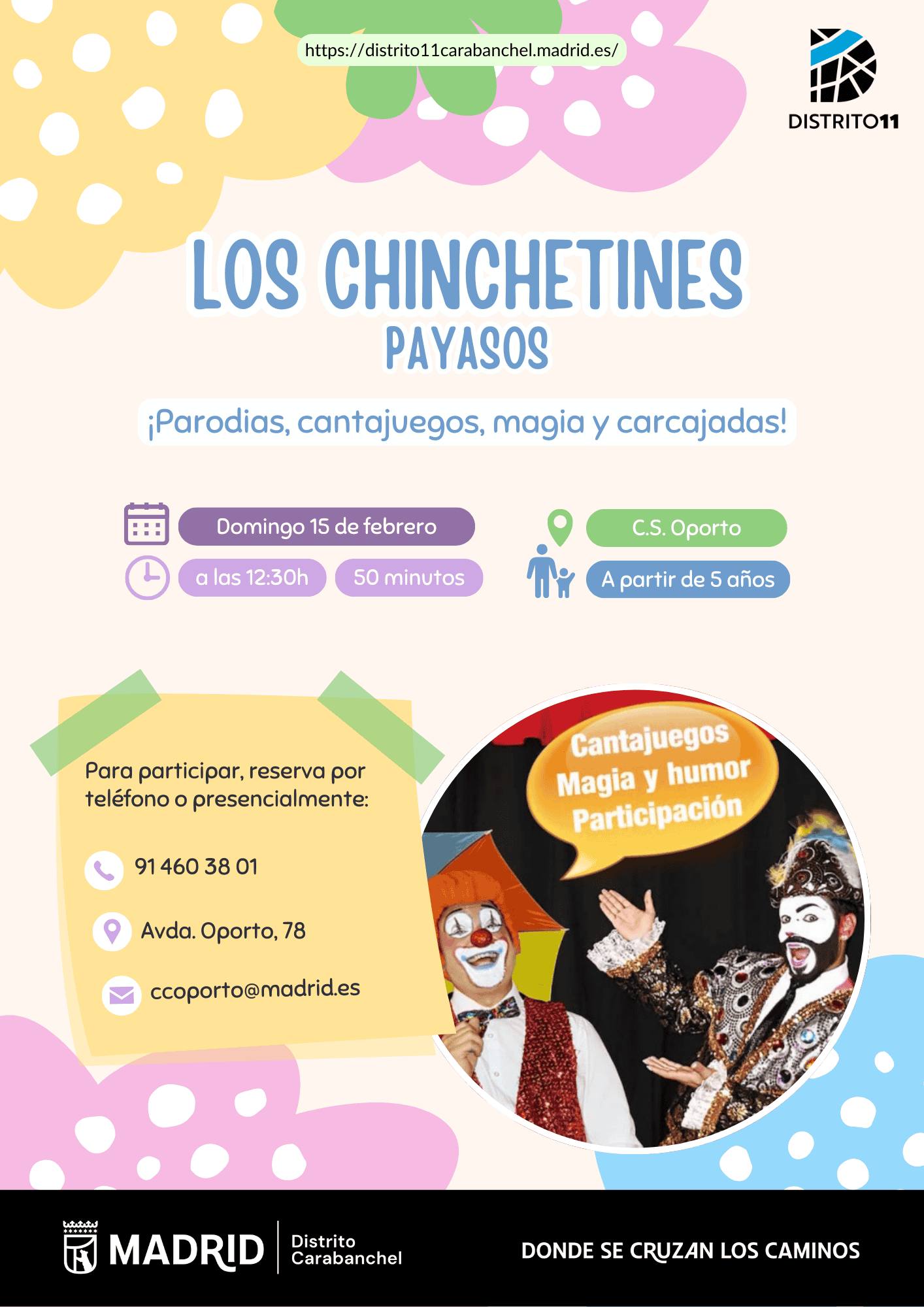 Image for: Los Chinchetines · Espectáculo infantil