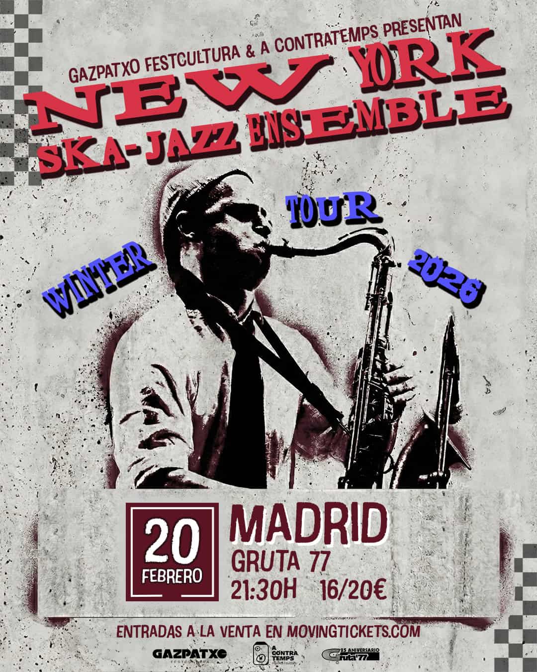 Image for: New York Ska-Jazz Ensemble en Gruta 77