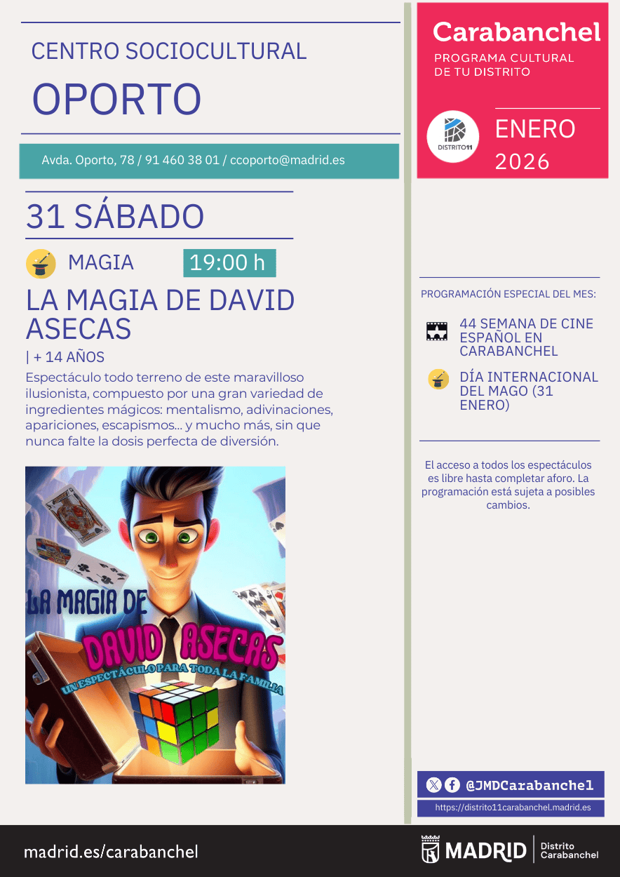 Image for: La Magia de David Asecas – Ilusionismo, mentalismo y humor