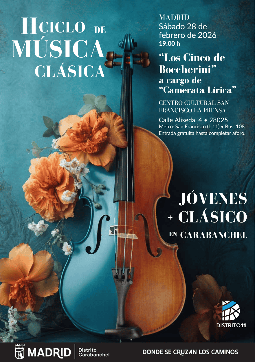 Image for: II Ciclo de Música Clásica: «Los Cinco de Boccherini» por Camerata Lírica