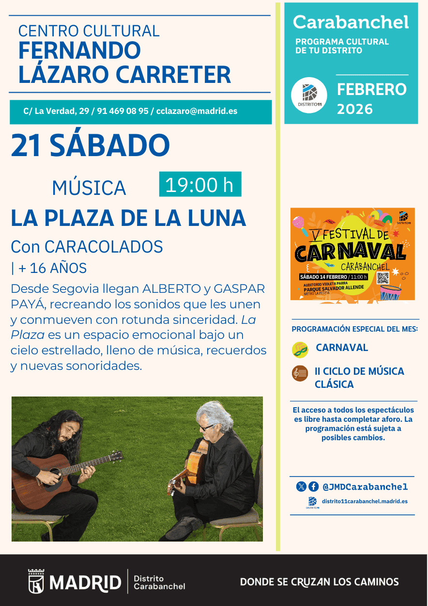 Image for: «La Plaza de la Luna» con CaracolaDos