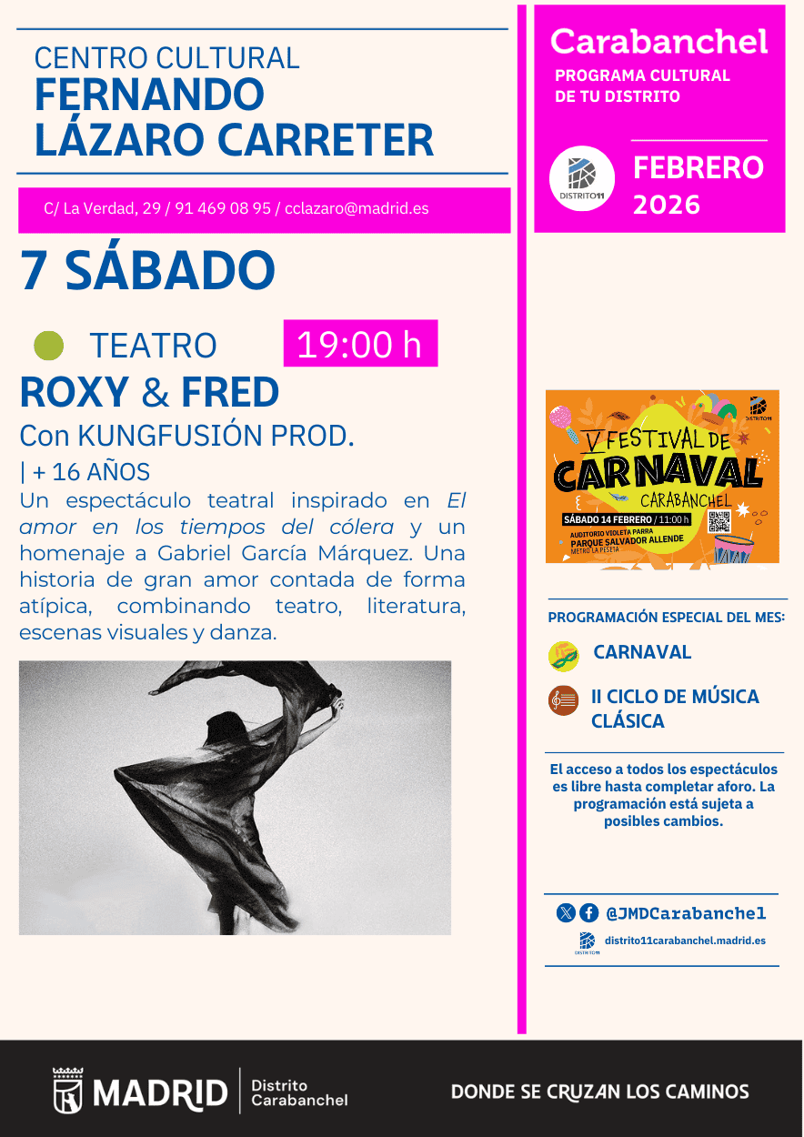 Image for: Roxy & Fred: Un Homenaje a García Márquez