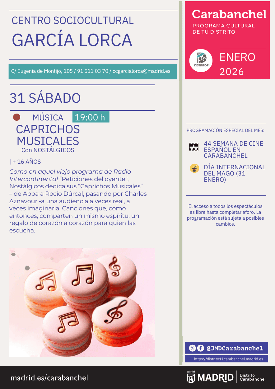 Image for: Caprichos Musicales con Nostálgicos – Recital de variedades