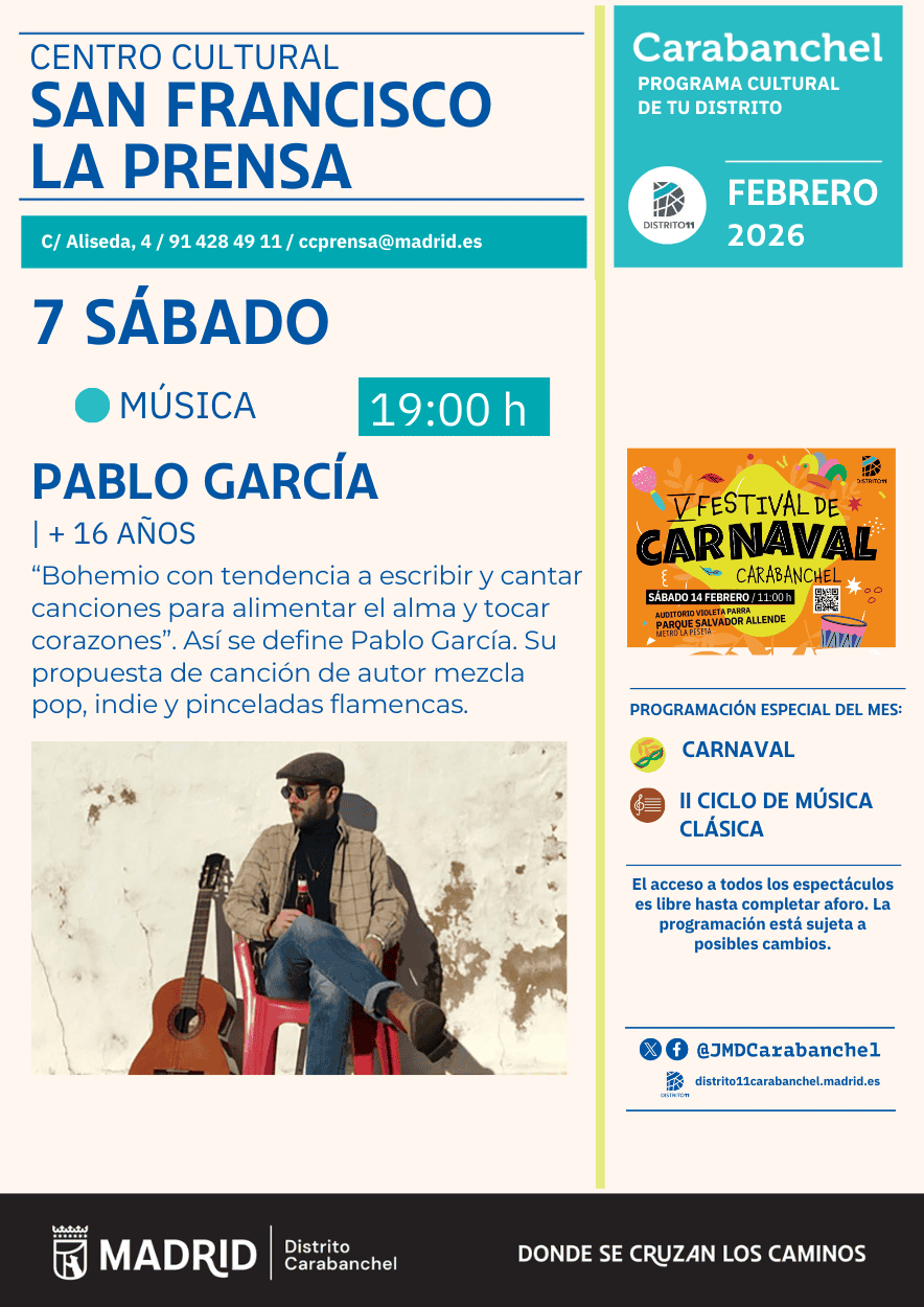 Image for: Pablo García en Concierto