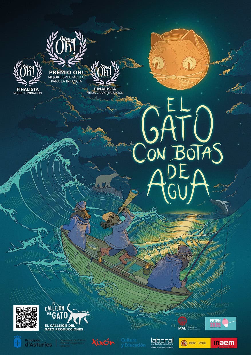 Image for: El gato con botas de agua · Teatro familiar