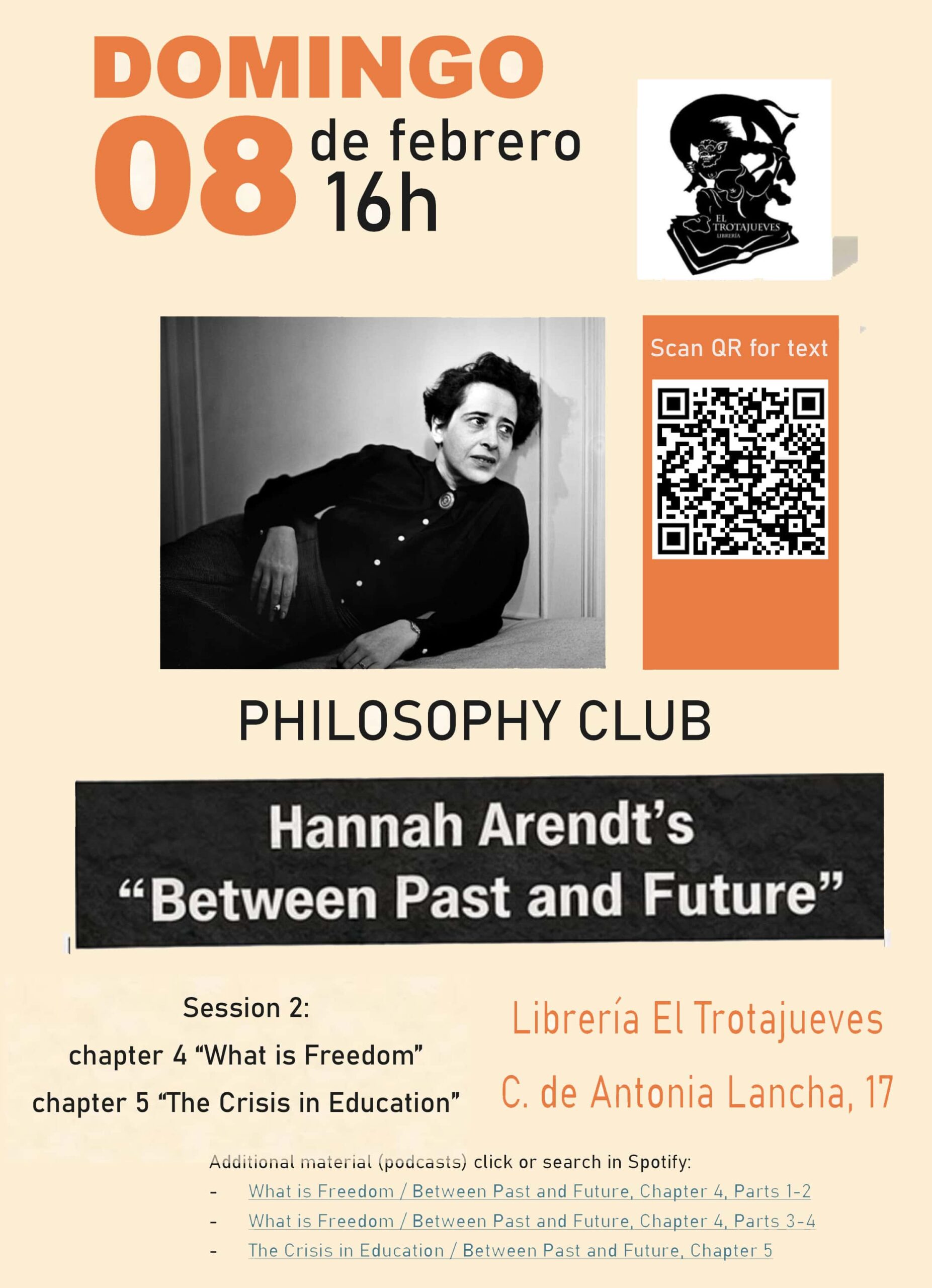 Image for: Club de Filosofía en inglés