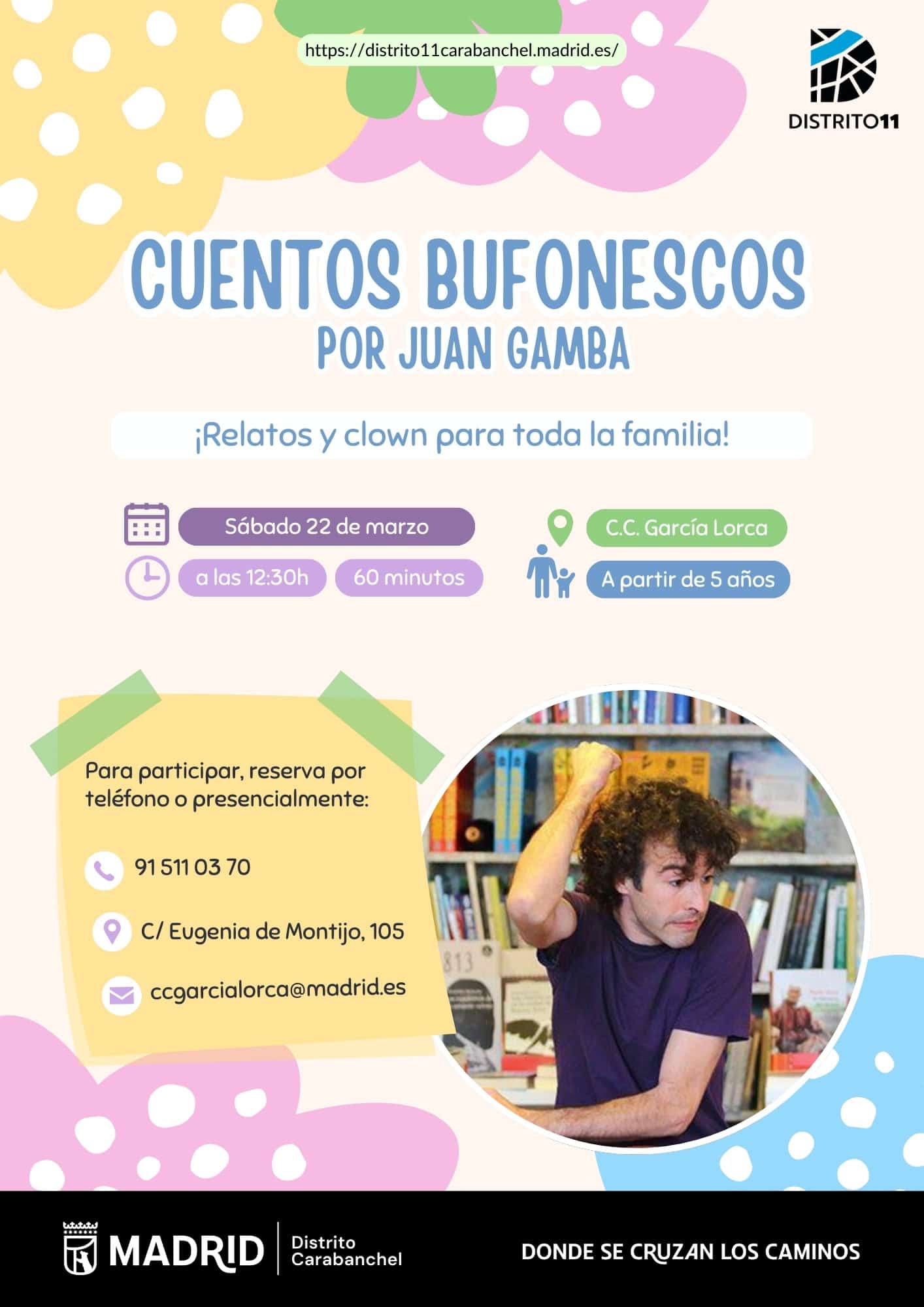 Image for: Cuentos Bufonescos · Narración oral infantil