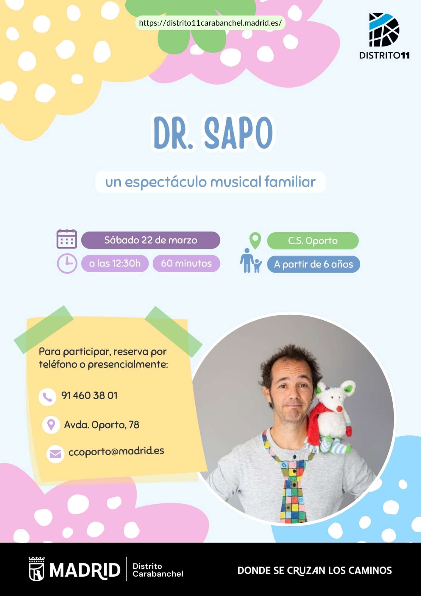 Image for: Dr. Sapo Concierto familiar