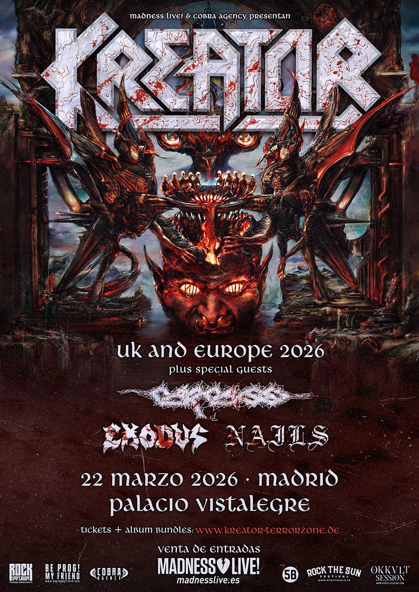Image for: Kreator + Carcass – Concierto de metal