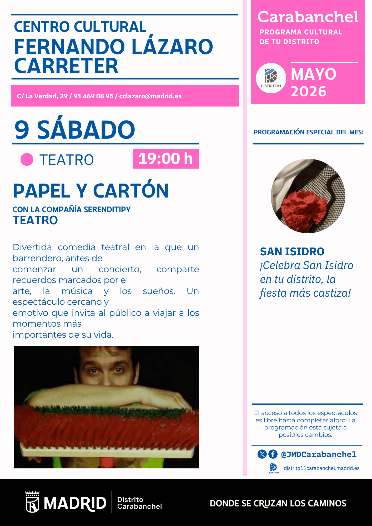 Image for: Teatro: Papel y Cartón
