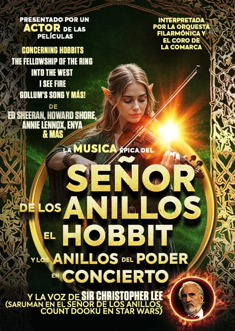 Image for: El Señor de los Anillos, El Hobbit y Los Anillos de Poder  (En Concierto)