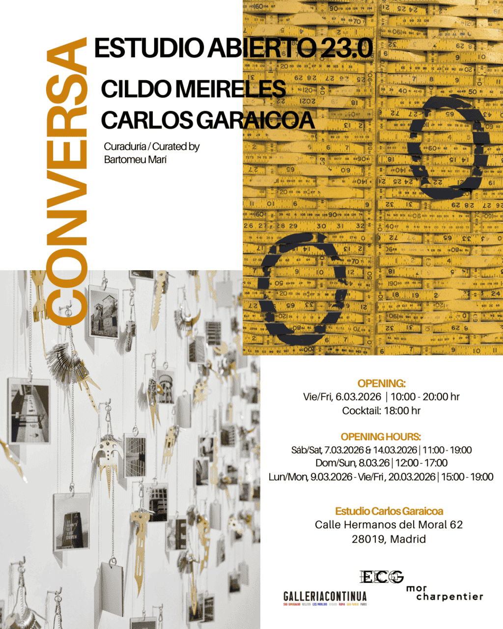 Image for: Conversa · Exposición bipersonal