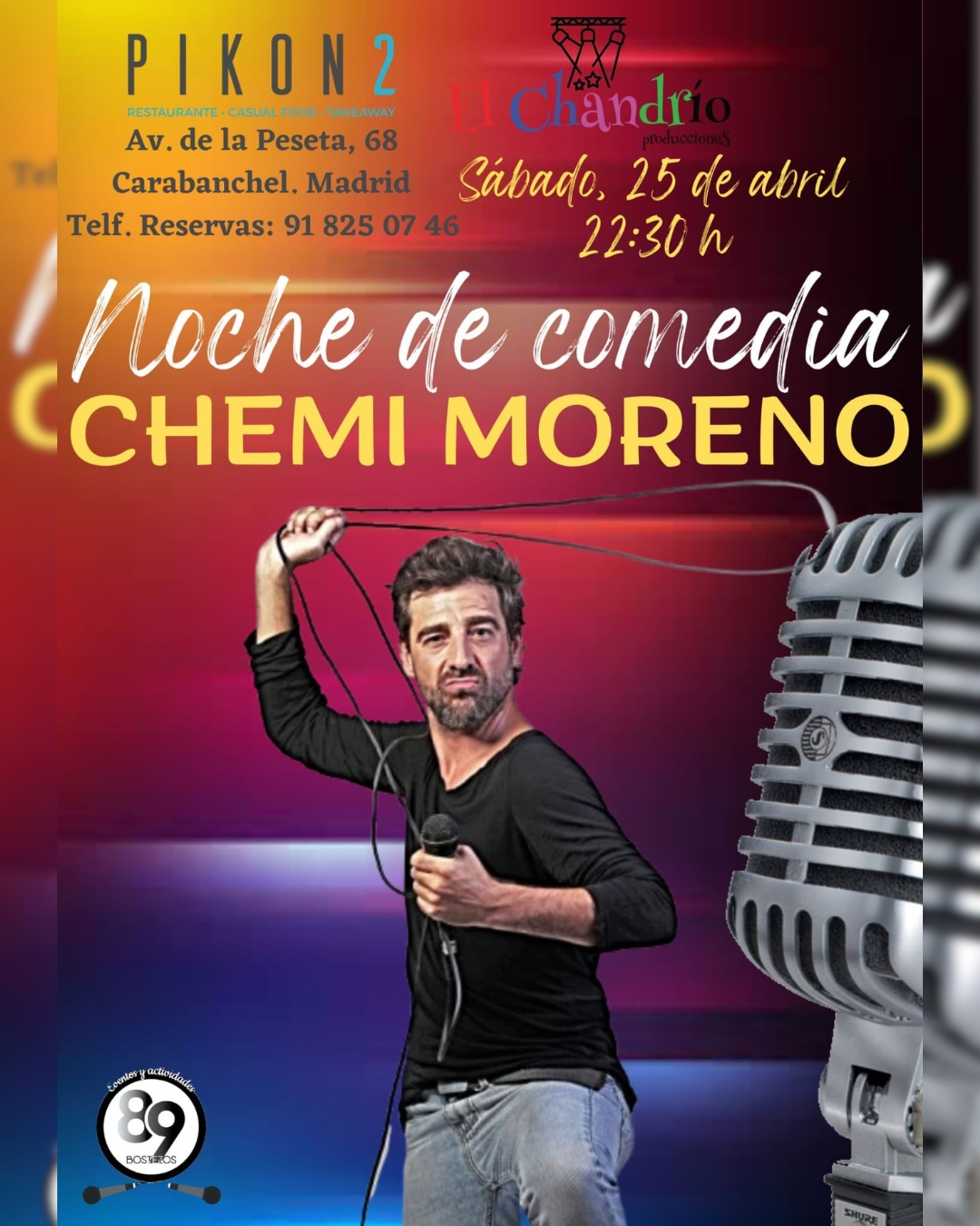 Image for: Humor y Comedia en Carabanchel