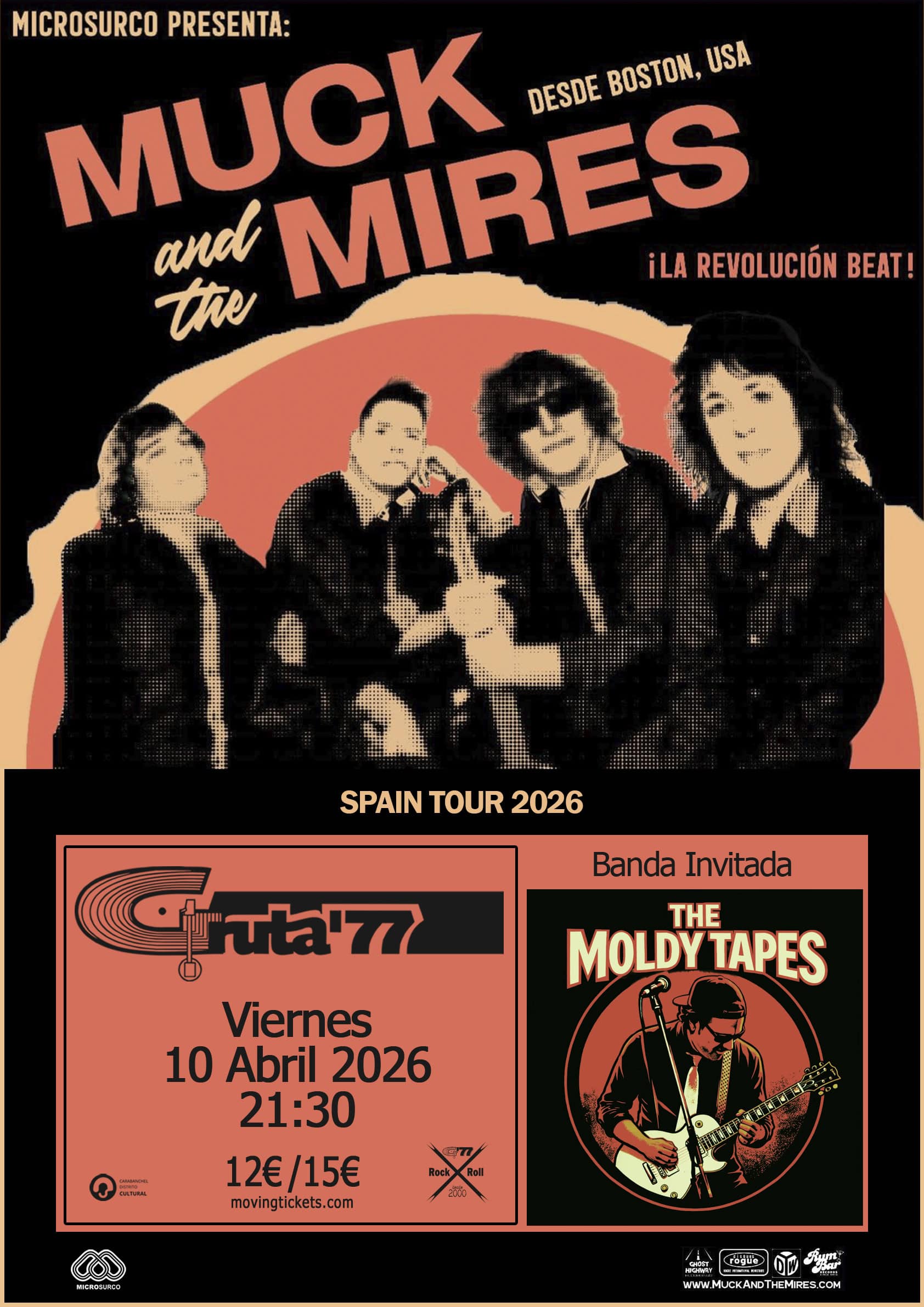 Image for: MUCK AND THE MIRES (EEUU) + THE MOLDY TAPES