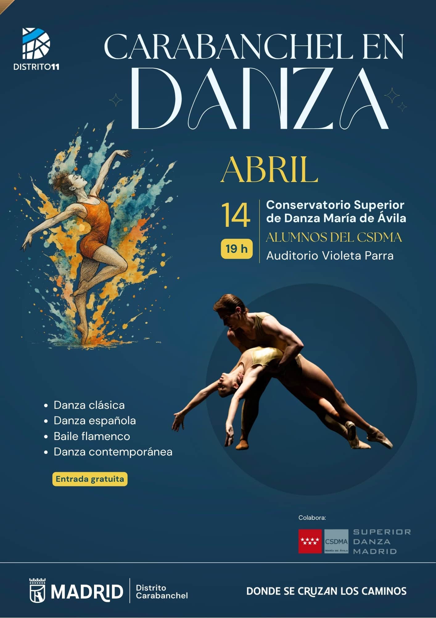 Image for: Carabanchel en Danza · Conservatorio Superior María de Ávila