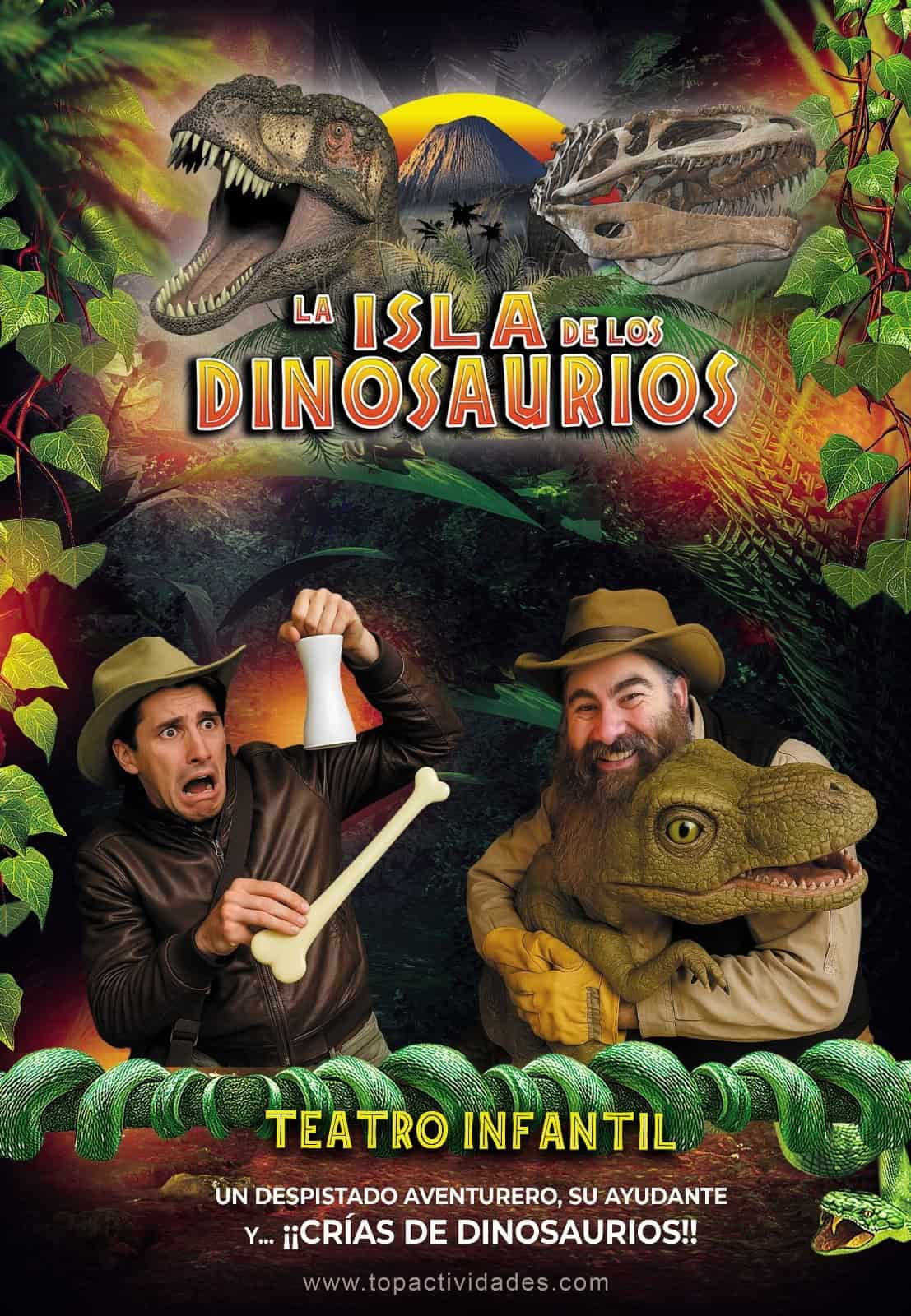 Image for: Teatro infantil: La Isla de los dinosaurios