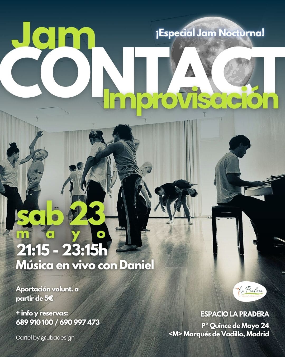 Image for: Jam Contact Improvisación con música en vivo