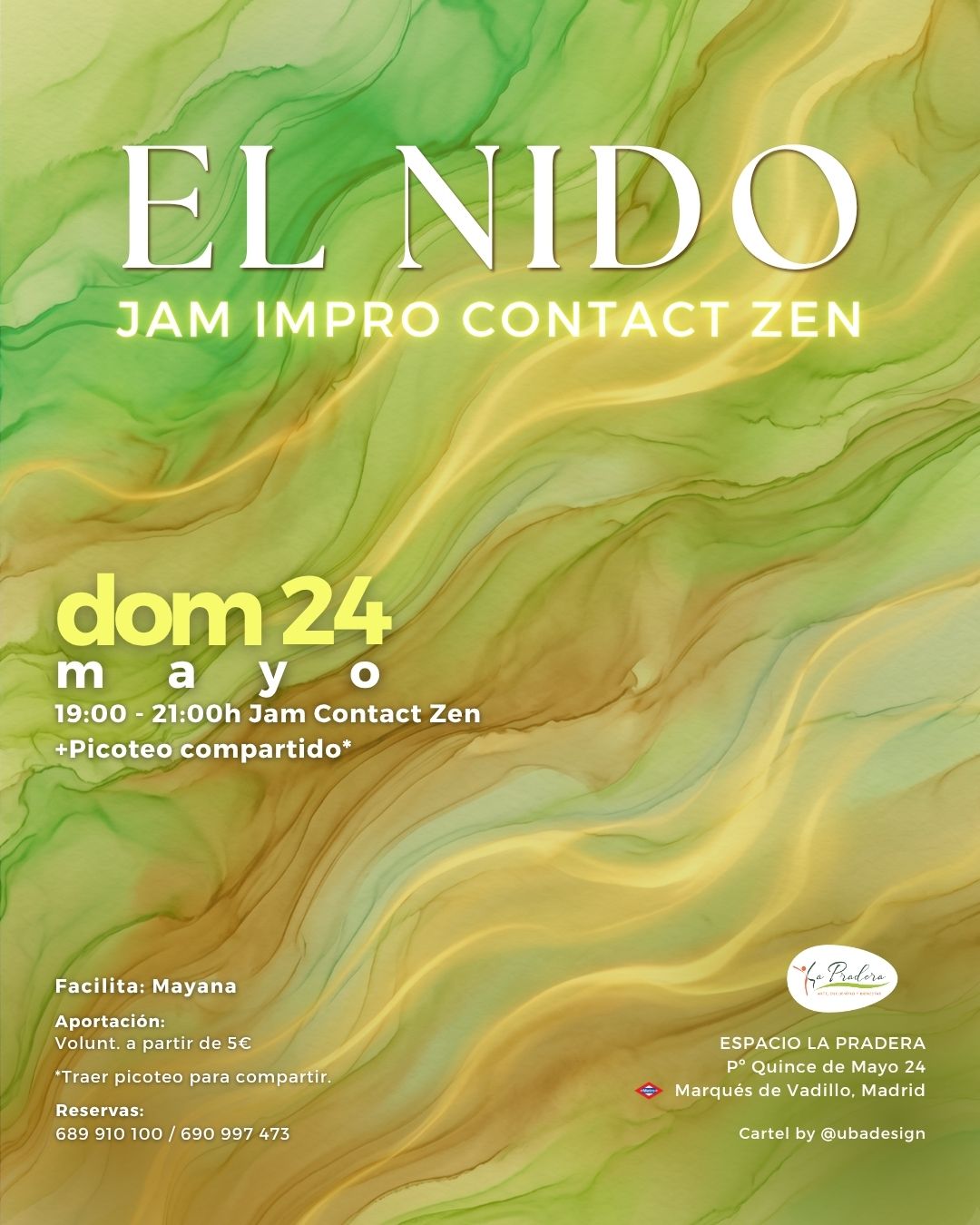 Image for: EL NIDO. Jam Impro Contact Zen