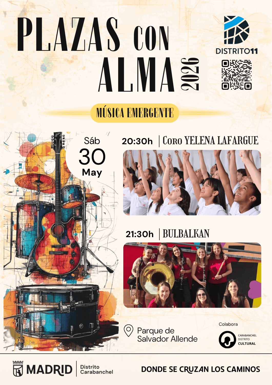 Image for: Música en el Parque Salvador Allende