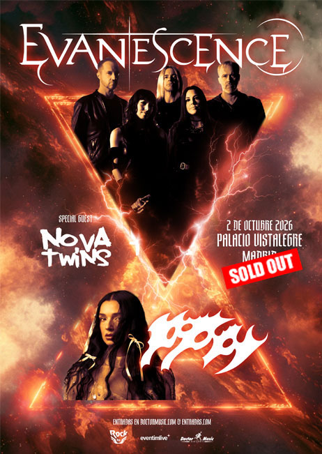 Image for: Concierto de Evanescence – Europa Tour 2026 (Entradas agotadas)