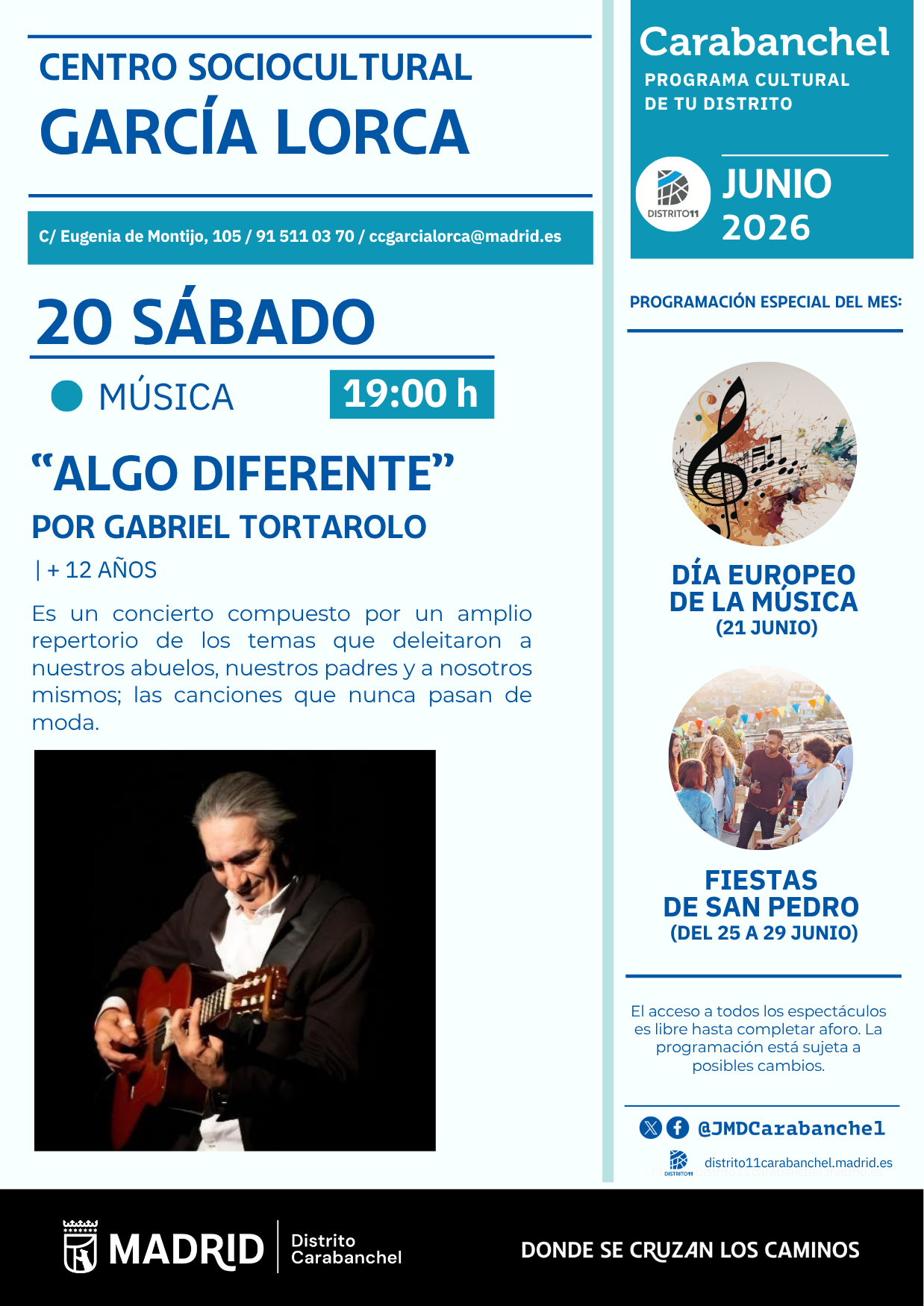 Image for: Algo Diferente – Concierto acústico de Gabriel Tortarolo