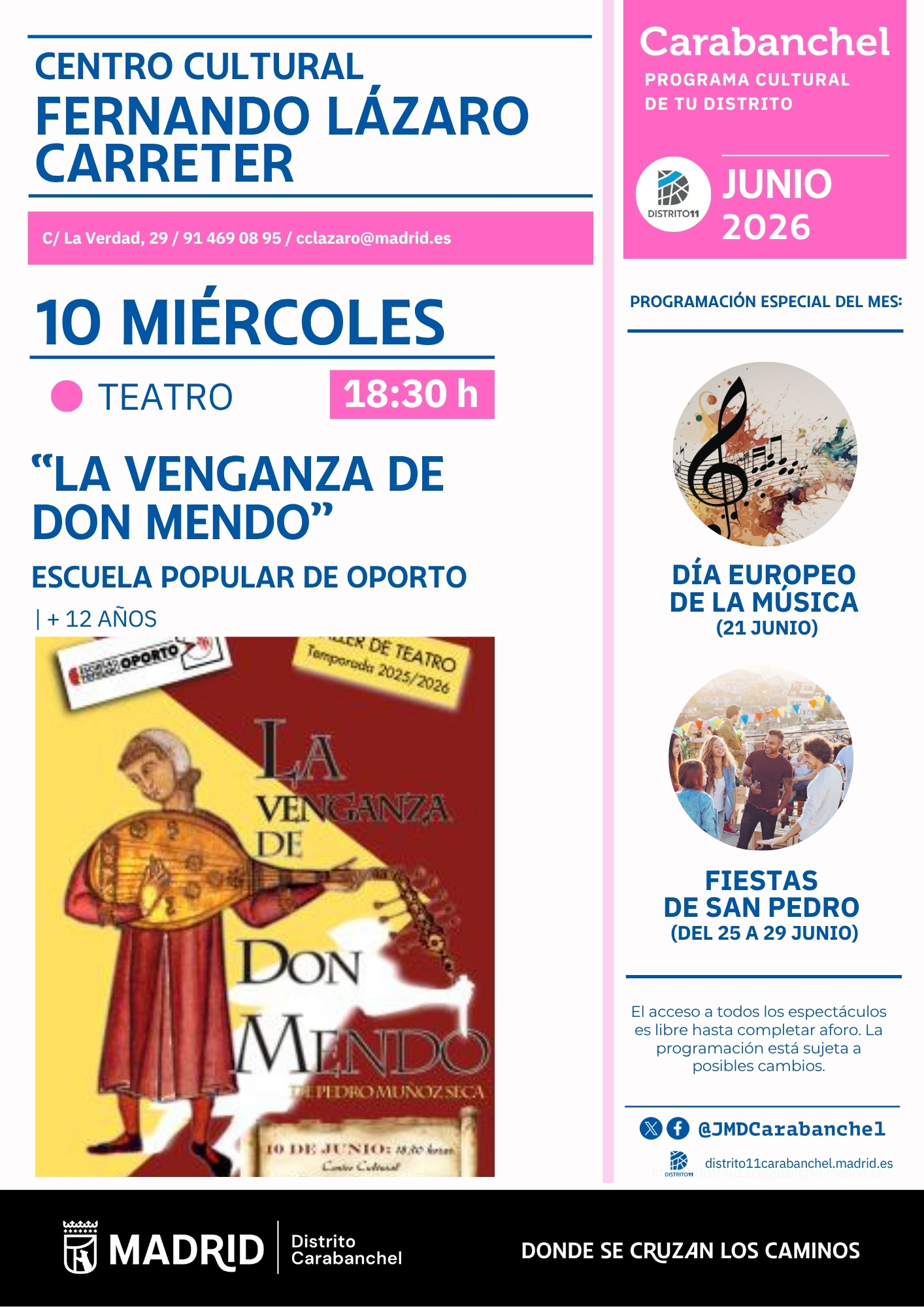 Image for: La venganza de Don Mendo – teatro