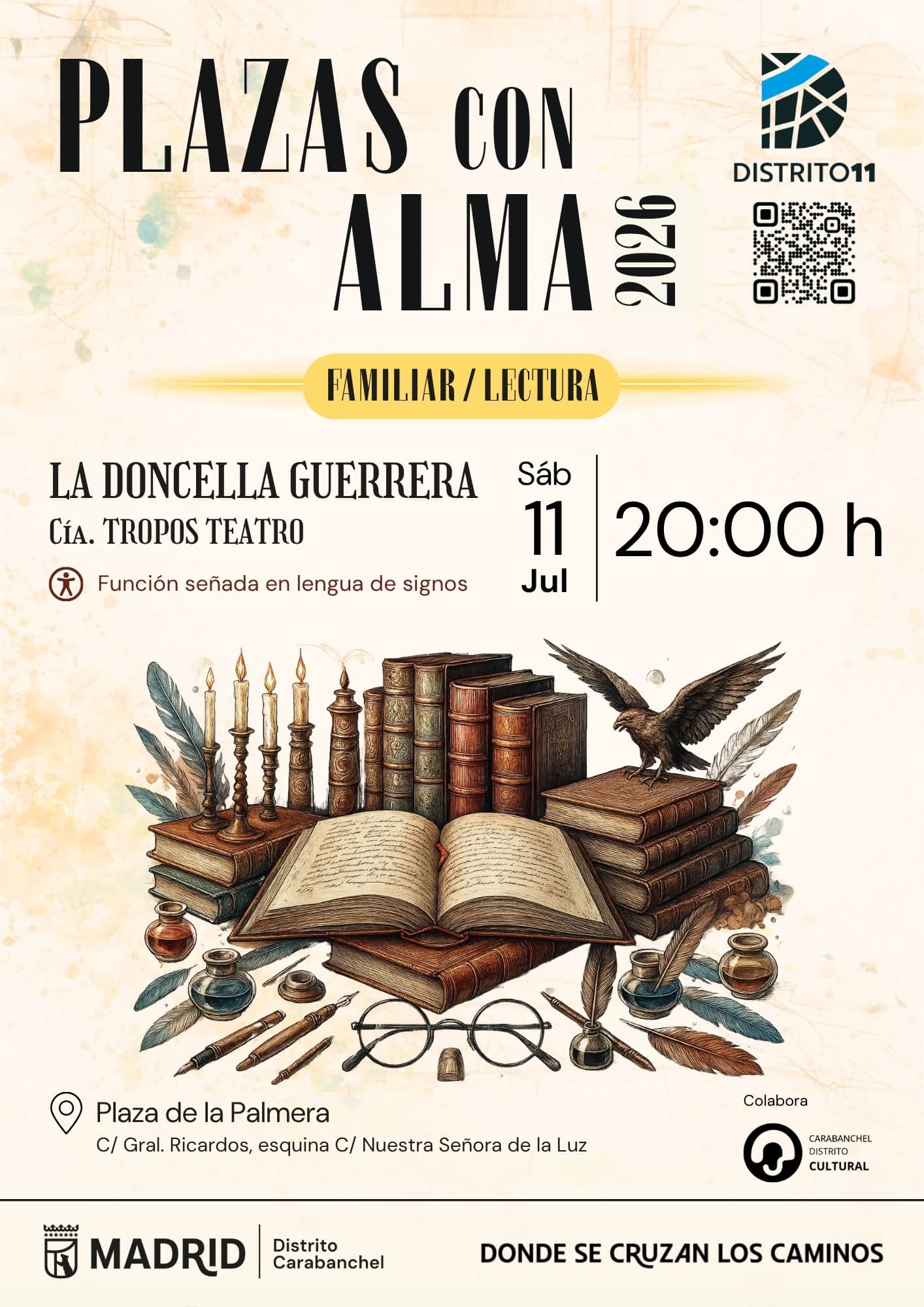 Image for: La doncella guerrera – Teatro de títeres
