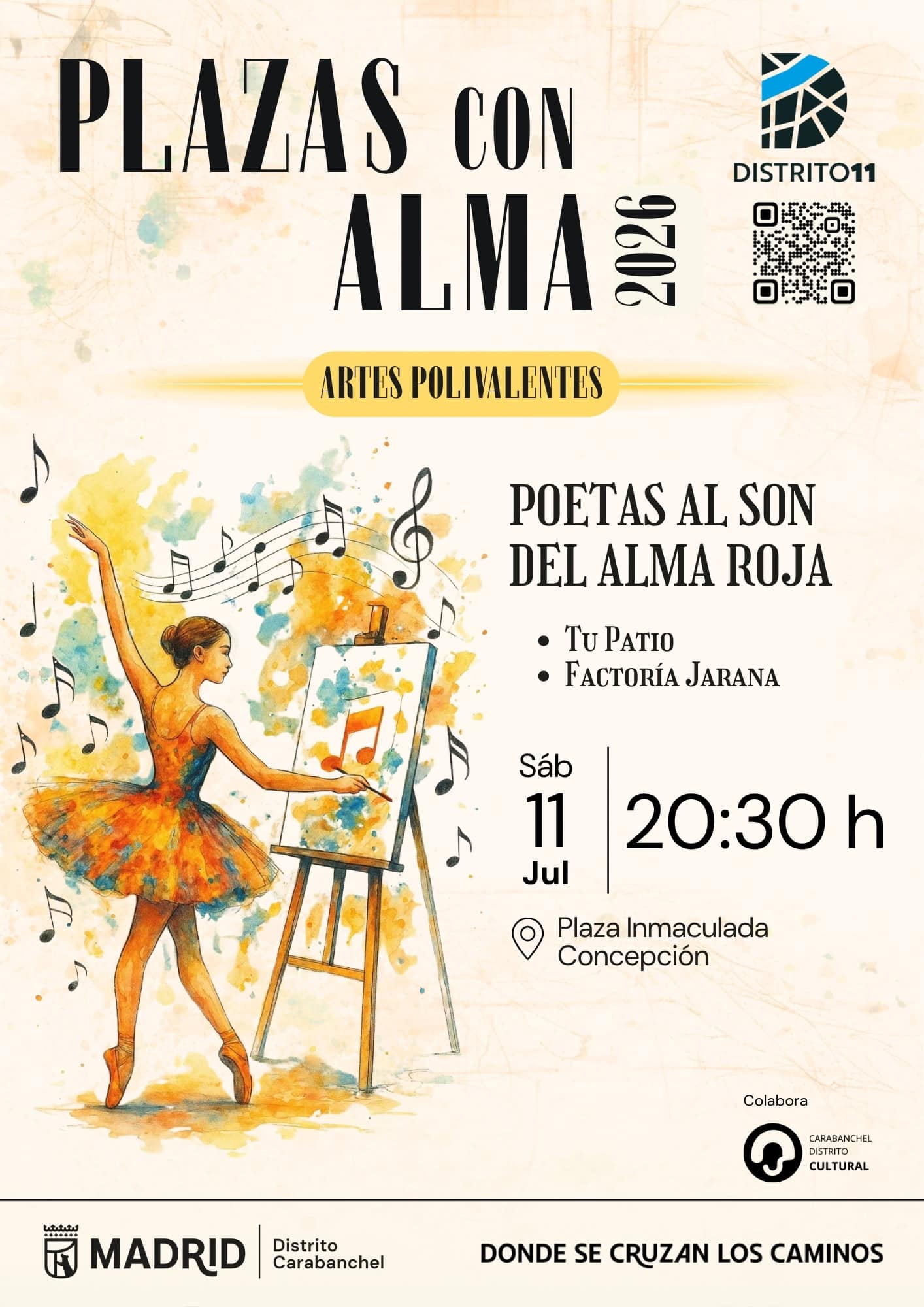 Image for: Poetas al son del alma roja