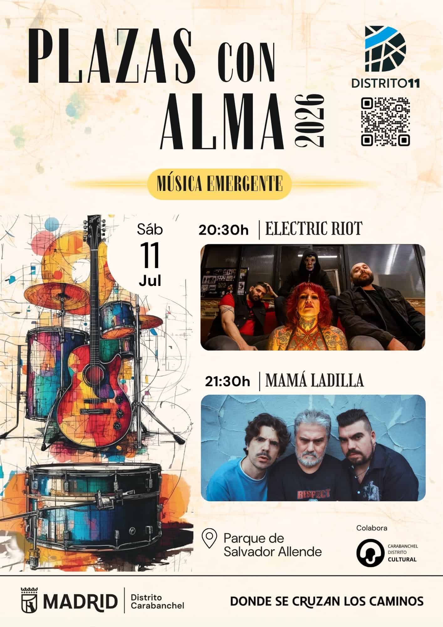 Image for: Electric Riot + Mamá Ladilla – Conciertos